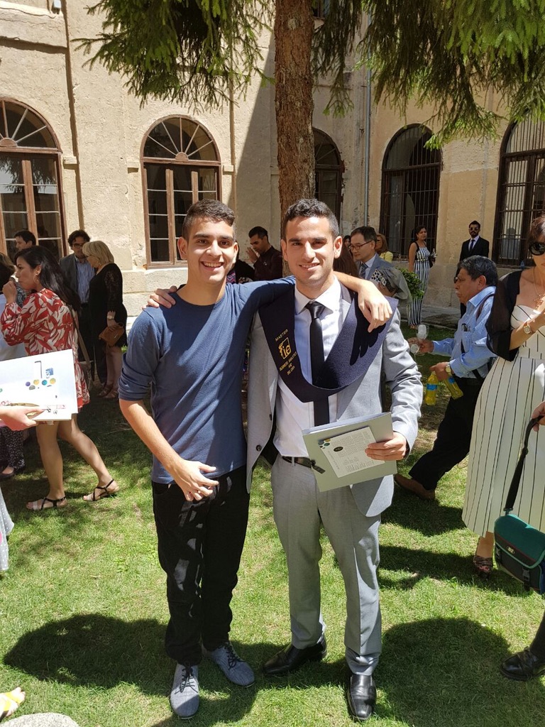 Pulkit at his master's graduation, IE Business School